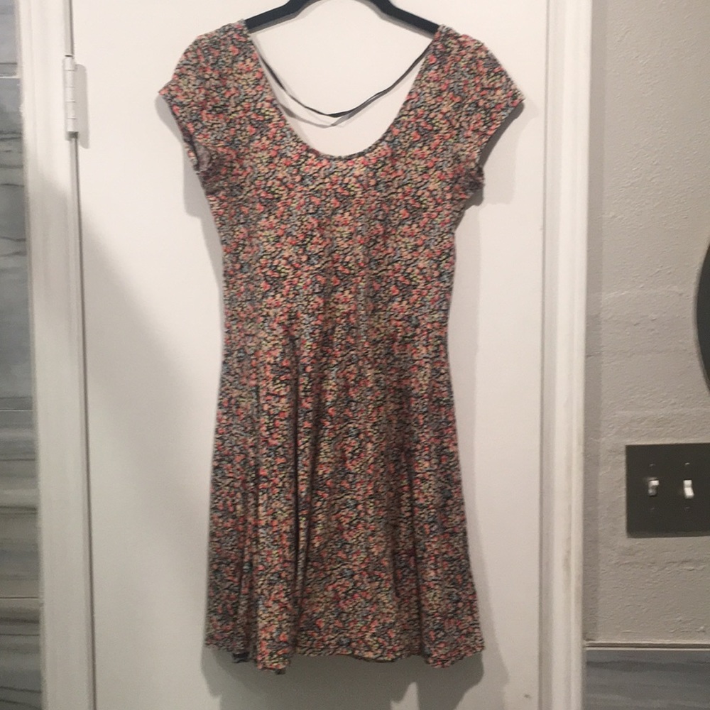 urban outfitters floral skater dress